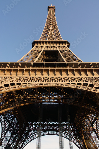 Paris (France). Perspective Eiffel Tower
