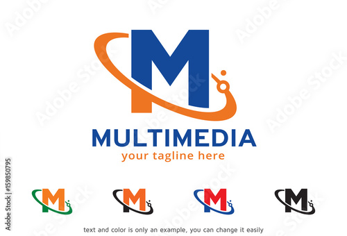 Letter M Logo Template Design Vector, Emblem, Design Concept, Creative Symbol, Icon
