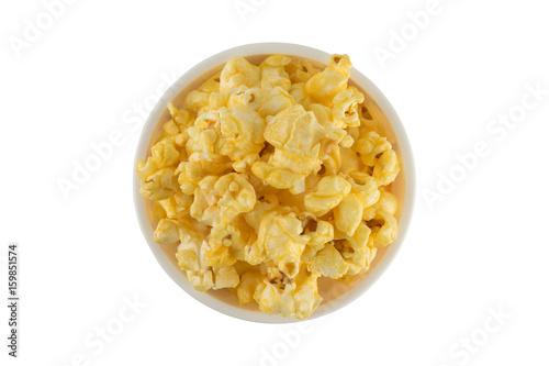 popcorn on isolate background