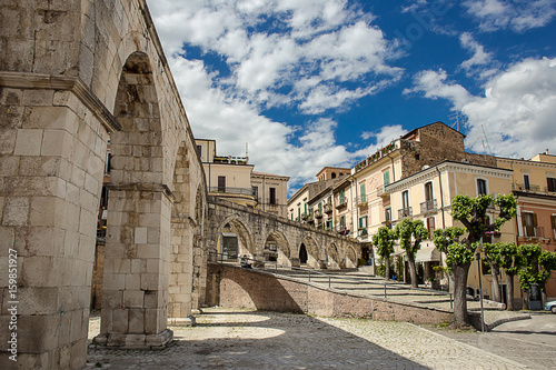 Sulmona historical downtown photo