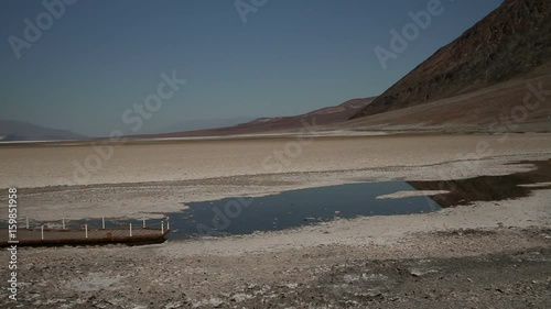 Badwater Death Valley. The lowest point below sea level in North America.