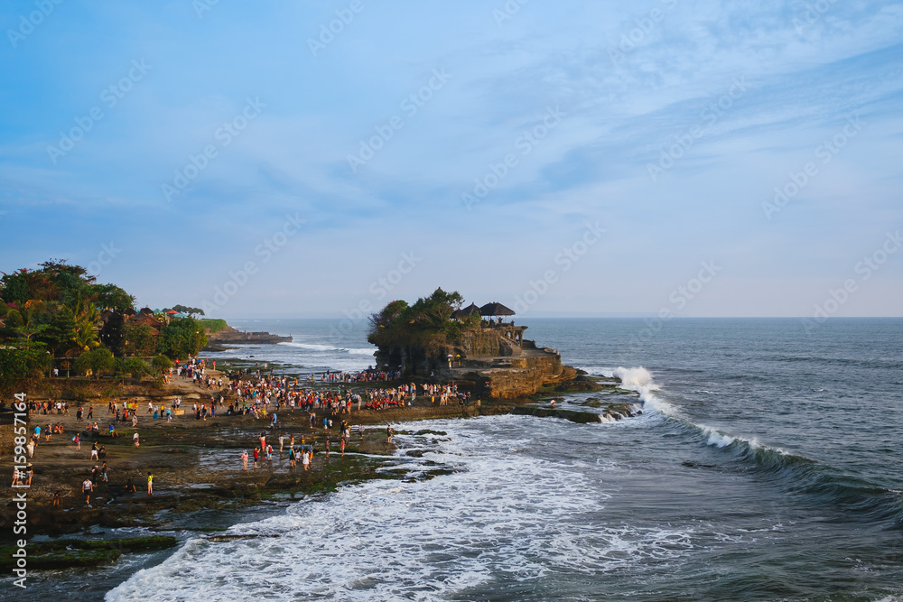 Tanah lot temple of Bali, Indonesia