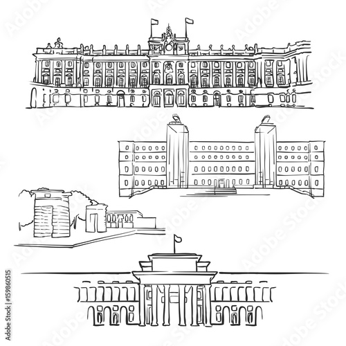Madrid, Spain, Famous Buildings