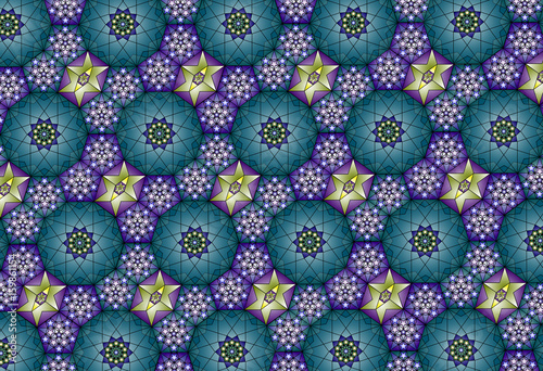 Pentagrams and Pentagons in Matrix