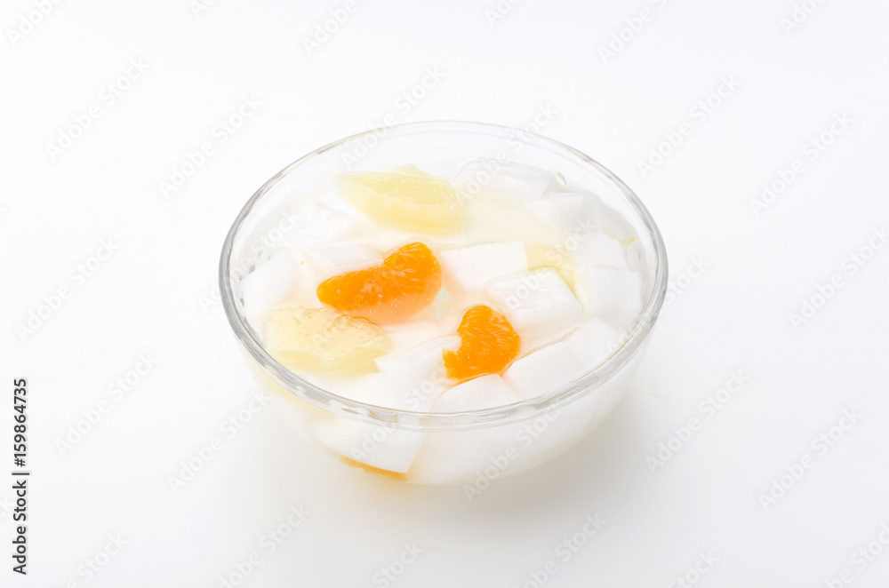 杏仁豆腐 杏仁豆腐