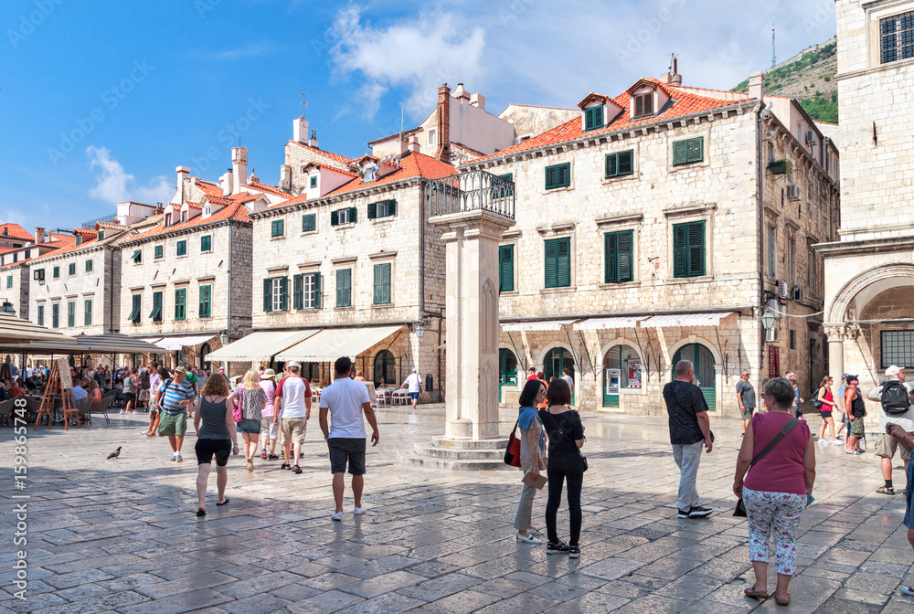 Dubrovnik,Croatia,Luza Square