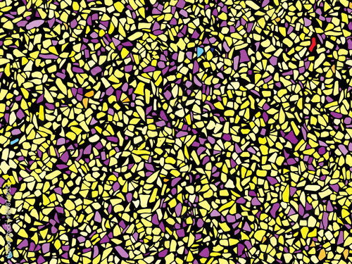 Background imitating stained glass