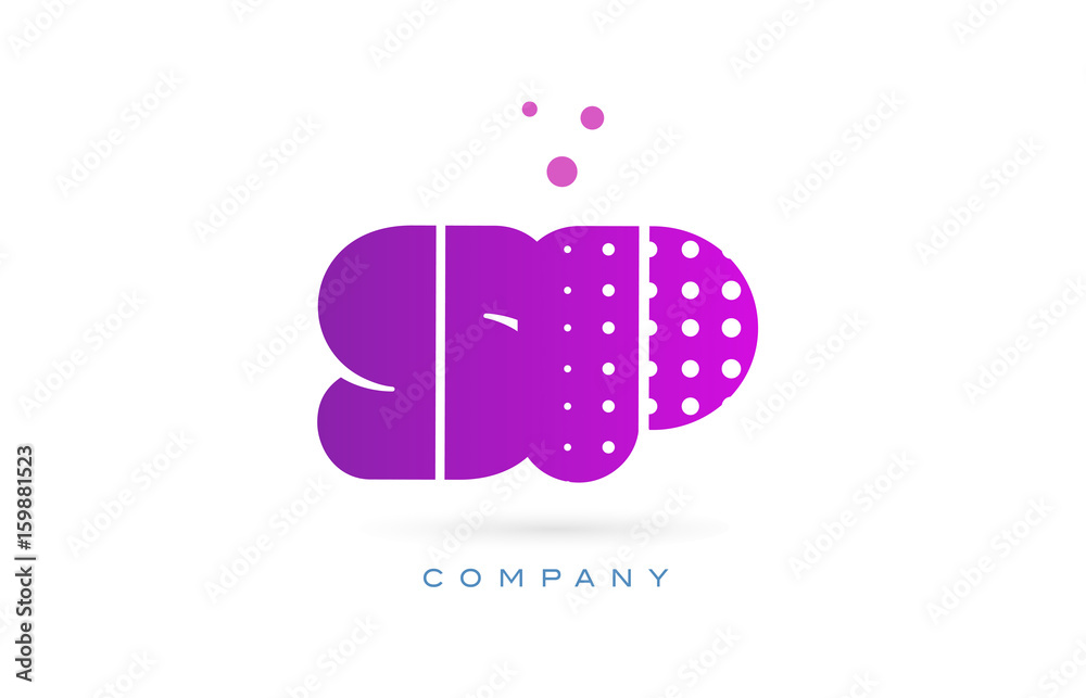 sp s p pink dots letter logo alphabet icon sp s p pink dots letter logo alphabet icon