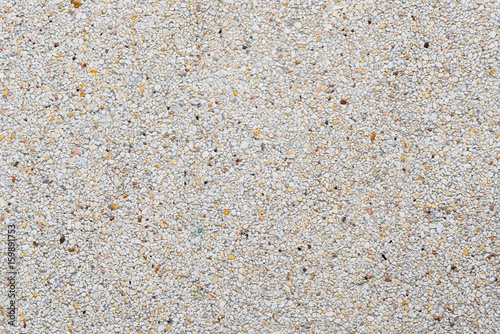 exposed aggregate finish or washed concrete texture