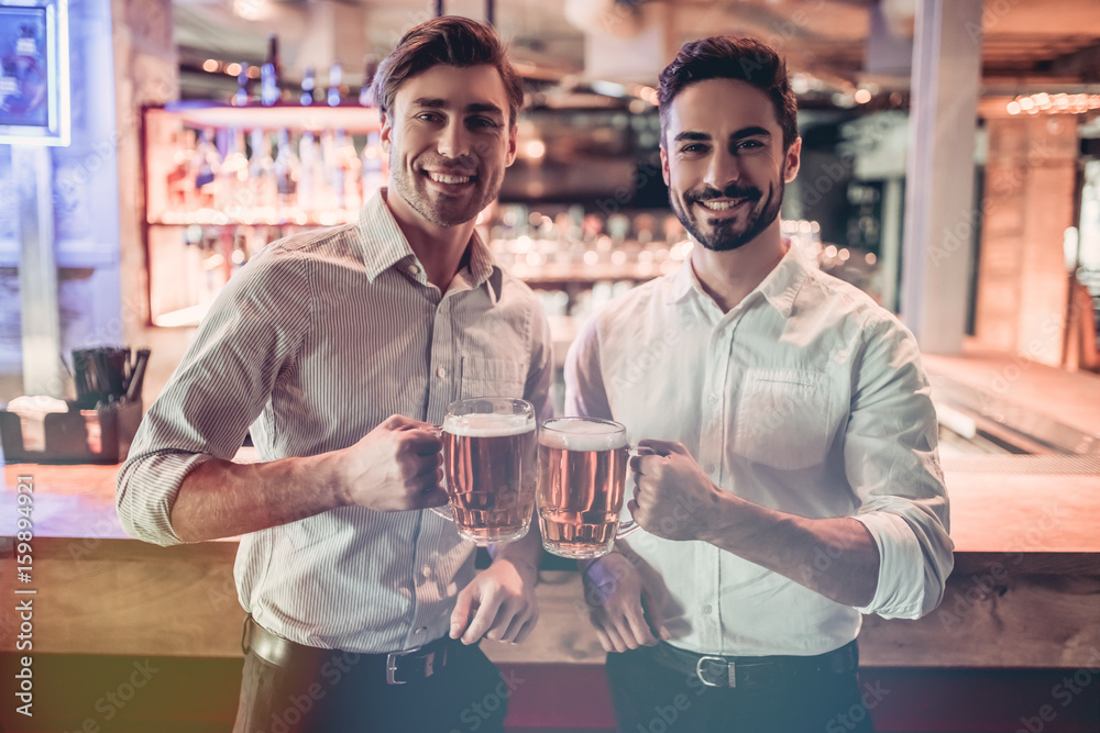 Businessmen in bar Businessmen in bar