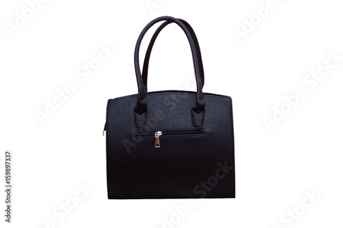 Black bag is isolated