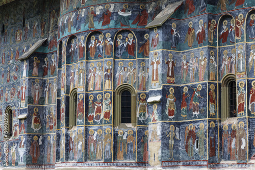 Sucevita,Voronet, Monastery, the famous painted monasterie in Romania © alpinetrail