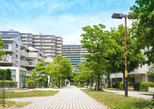 閑静な住宅街