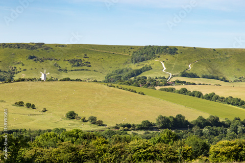 Sussex Landscape with Windmill © lemanieh