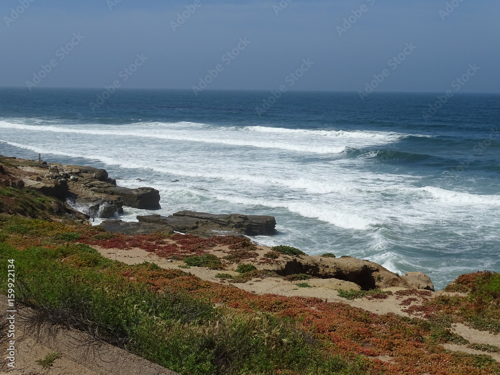 Waves along the California Coast