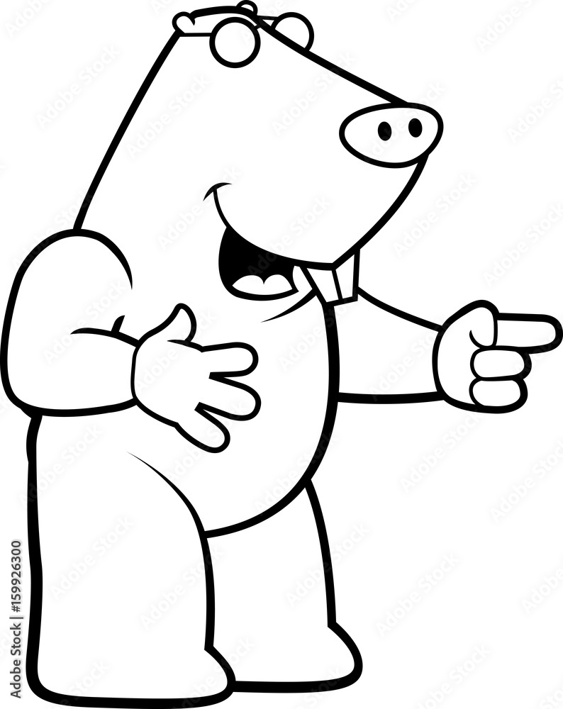 Obraz premium Mole Laughing