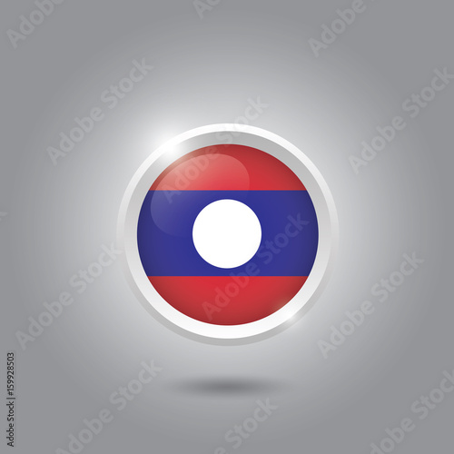 laos flag icon Free Download laos flag icon - GFXLoad