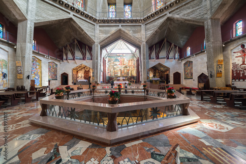 Basilica of the Annunciation in Nazareth photo