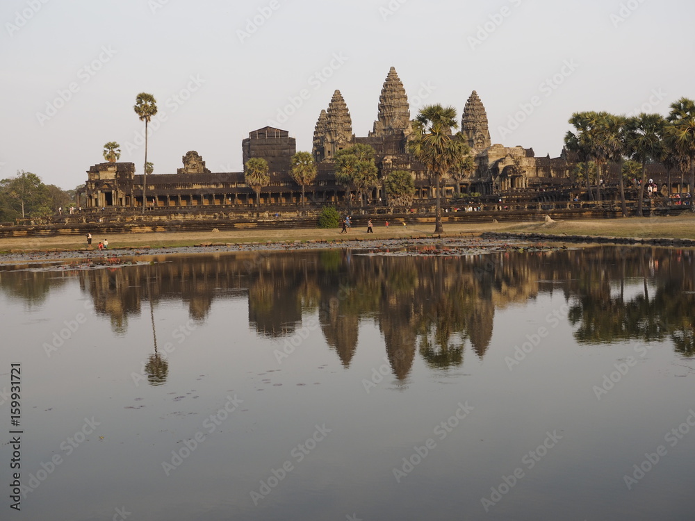 Amanecer en Angkor