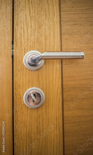 Wallpaper Mural The keys in the lock of the room doors, locked from the inside, privacy Torontodigital.ca