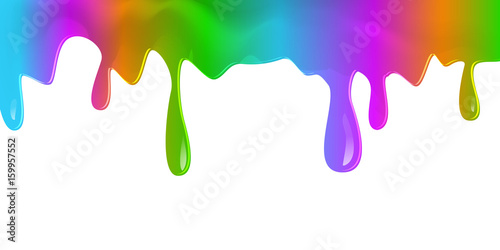 Fototapeta Naklejka Na Ścianę i Meble -  colorful wild color splash