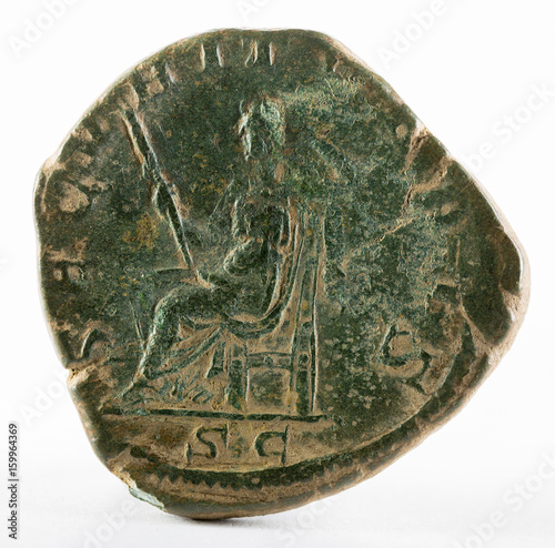 Sestertius of Philippus I Reverse  150617-1794 photo