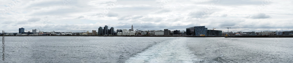 Reykjavík - Panorama der Hauptstadt Islands
