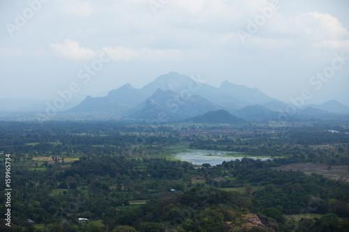 View from the Sigiriya rock. Sri Lanka © pzAxe