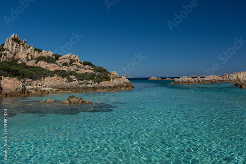 Body of water in Spargi ,Sardinia Italy
