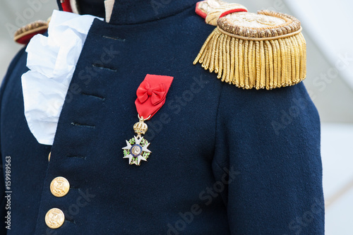 Napoleon army officer uniform