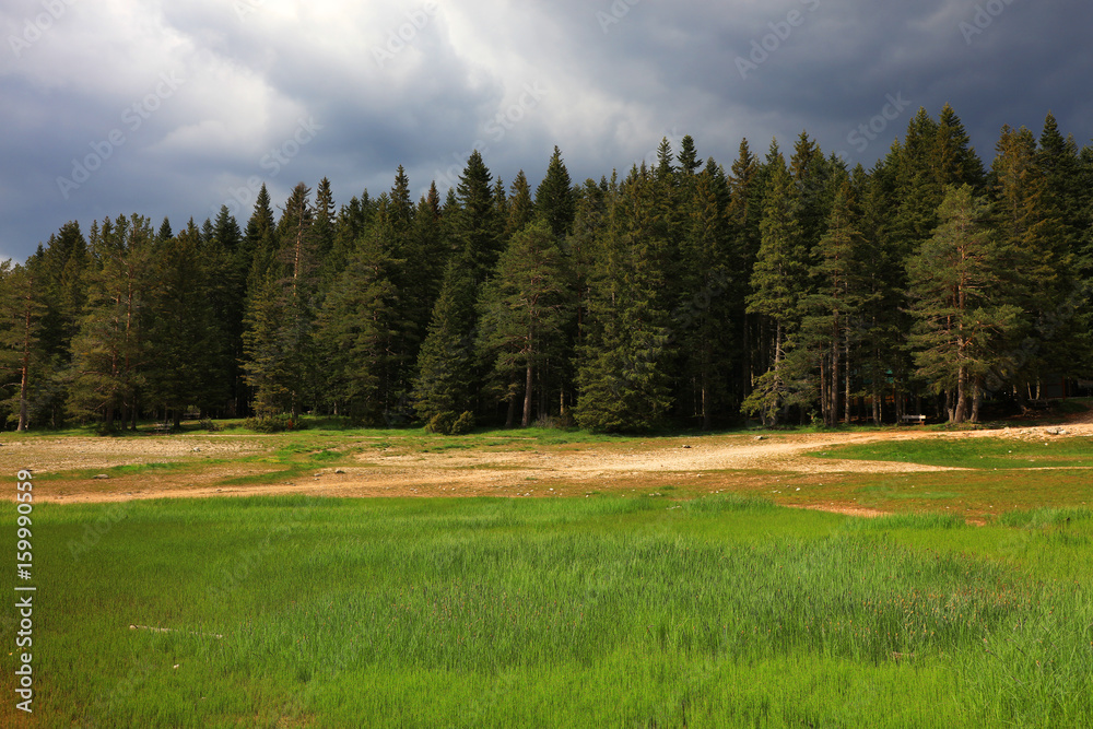 Durmitor National Park in Montenegro, Europe Durmitor National Park in Montenegro, Europe