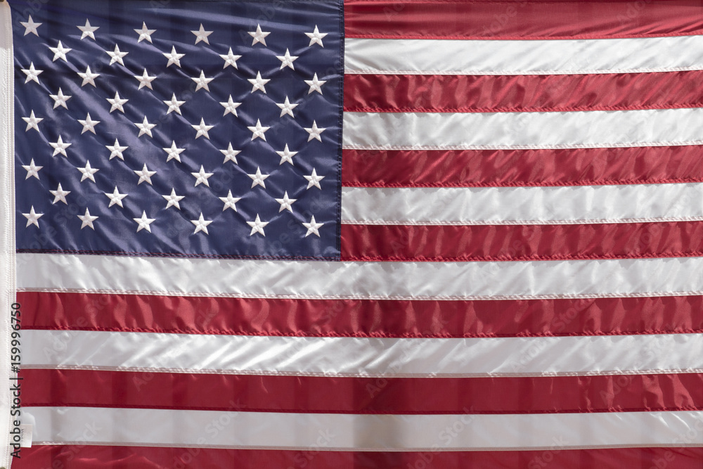 American flag closeup American flag closeup