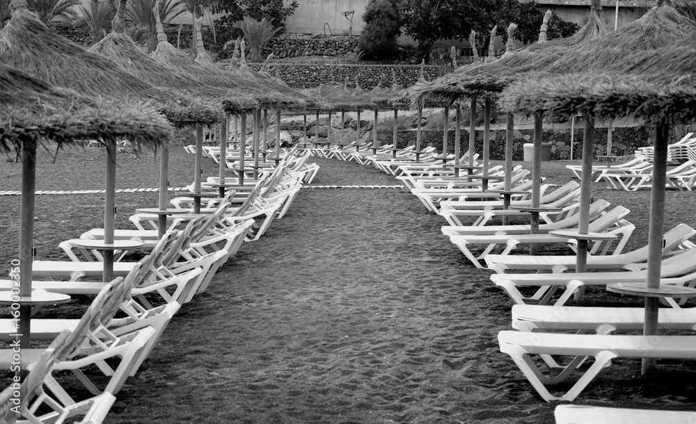 Obraz premium Beach chairs