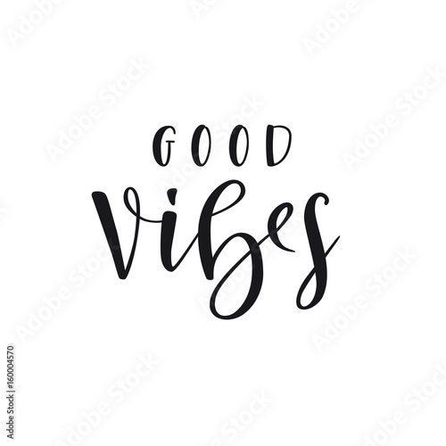 Vector hand-drawn lettering phrase 