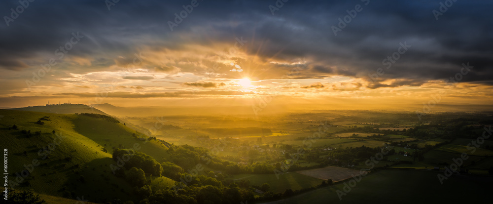 Sunset from Devils Dyke