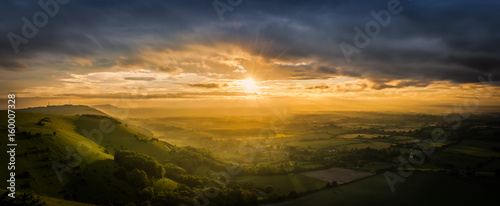 Sunset from Devils Dyke