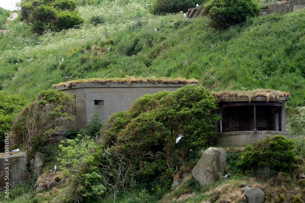 War-time bunker, Inchcolm Island, Scotland