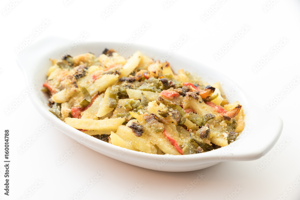 Tasty dish of ratatouille Tasty dish of ratatouille