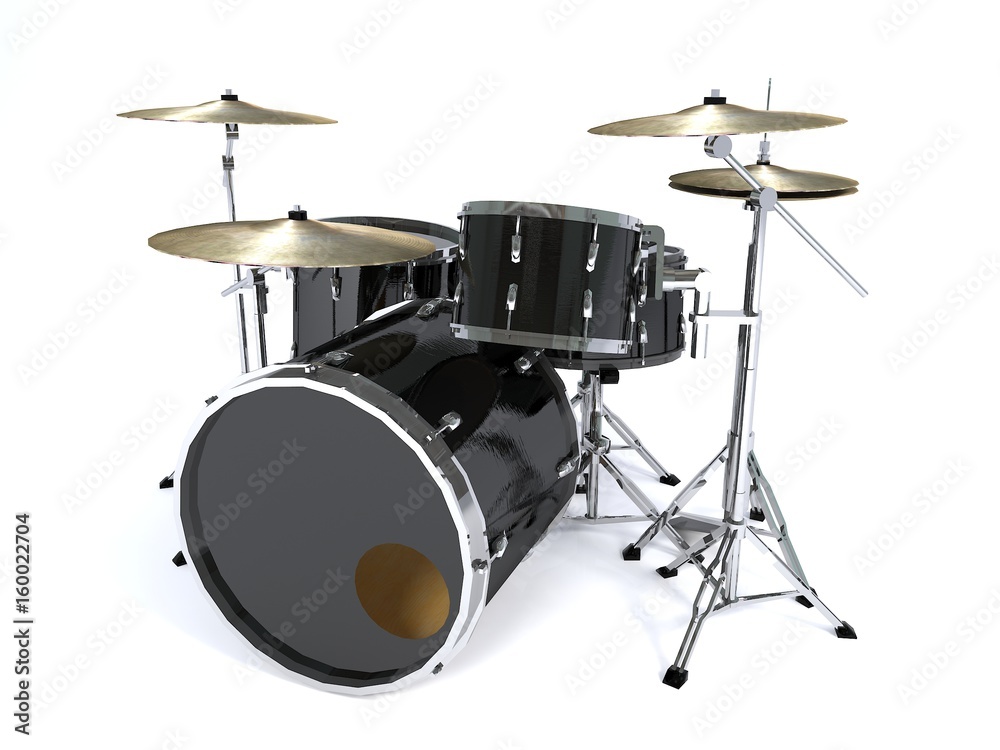 simple 3d black drum simple 3d black drum