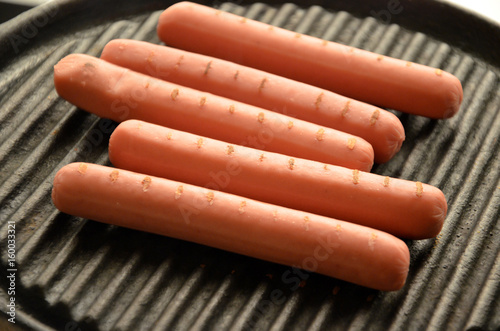 Foto Wiener Würstchen Würstel Vienna sausage Saitewürstle Salchicha de Viena Krenwürs
