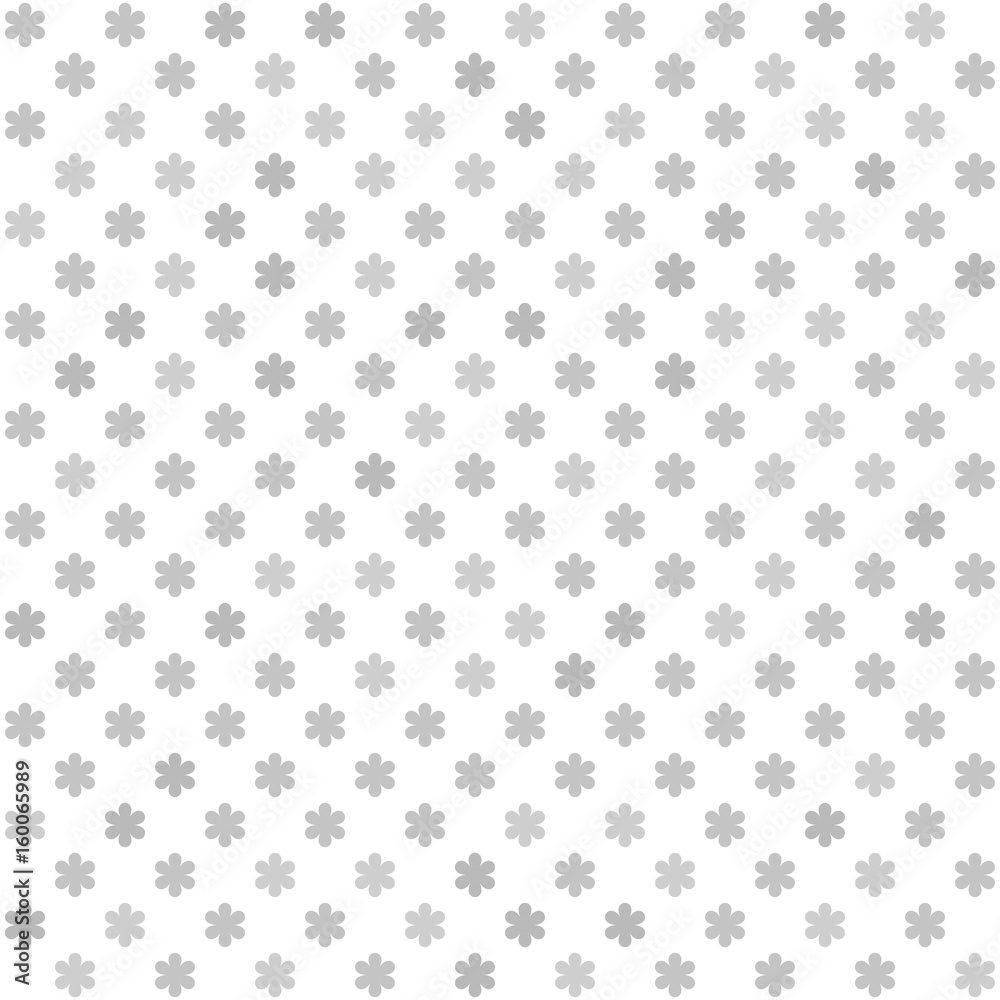 Gray flower pattern. Seamless vector Gray flower pattern. Seamless vector
