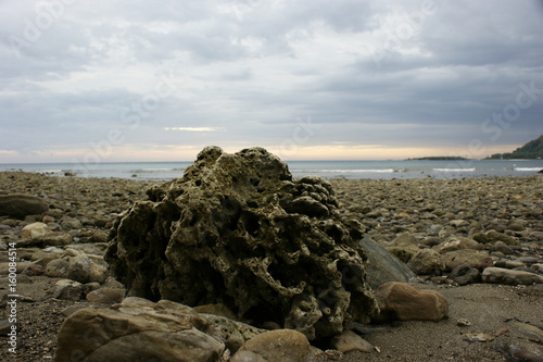 Palippi beach at Majene Indonesia photo