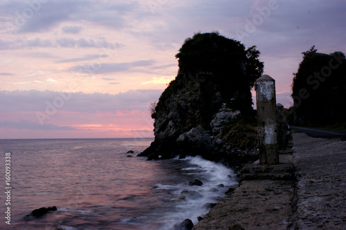 Palippi coral beach at Majene Indonesia photo