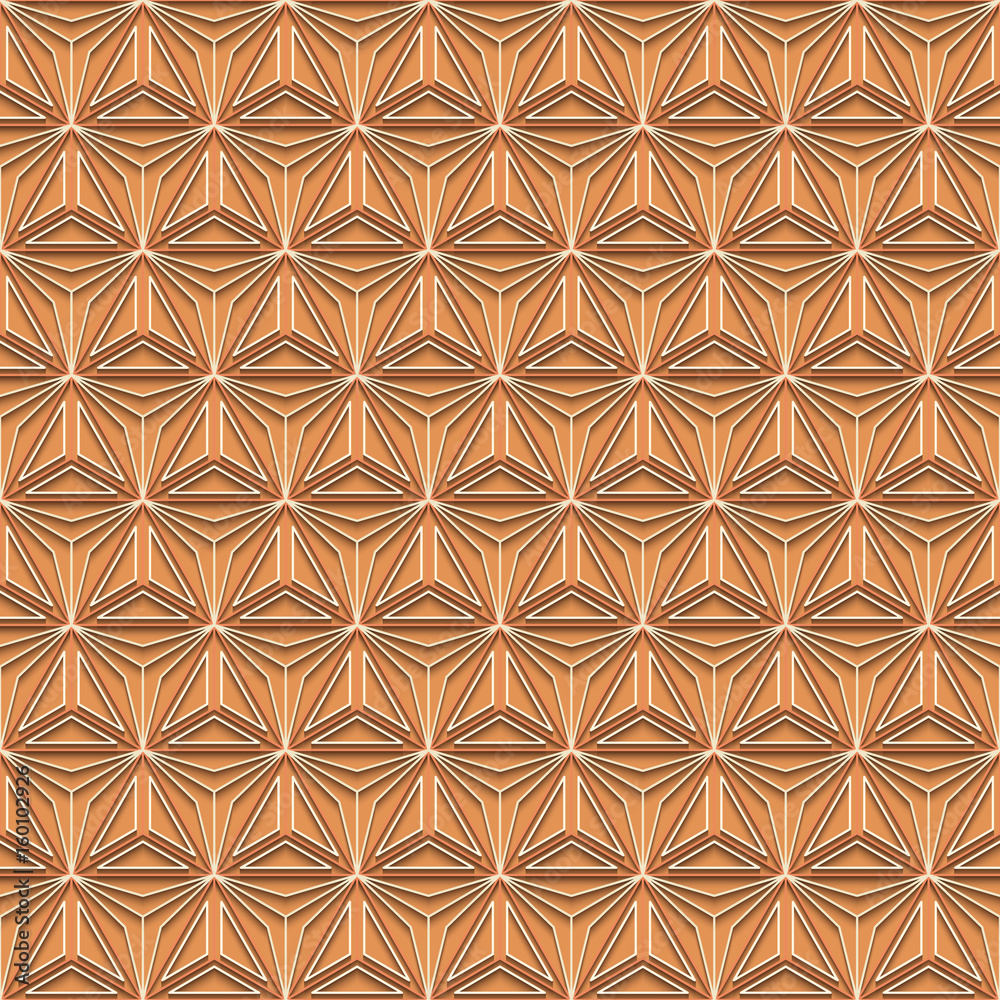 Fototapeta premium Polygon line and seamless background.