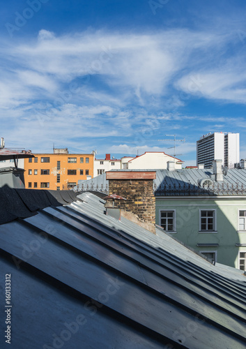 Scenic summer roofs of the Old Town in Tallinn, Estonia © photoexpert