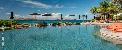 Obraz na płótnie Beach at St.Barth, French West Indies