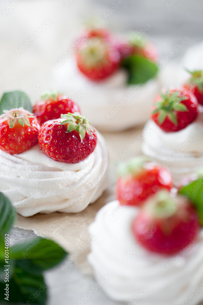 Mini pavlova Mini pavlova