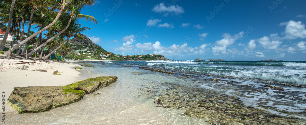 Obraz premium Beach at St.Barth, French West Indies