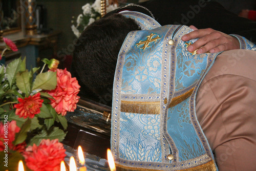 The rite of confession in orthodox church