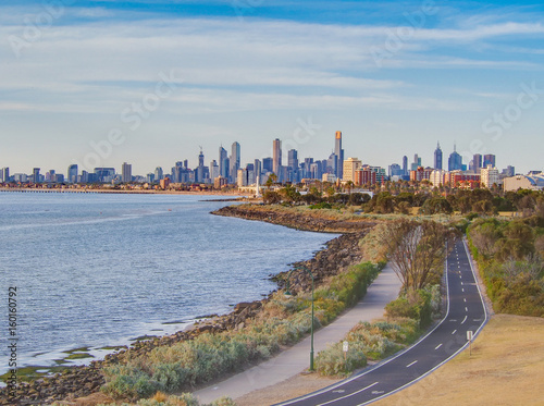 Bike path to City